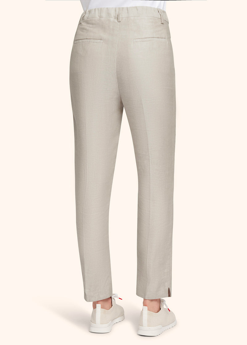 Kiton PANTALONI LINO D55113H0844201 Economico
