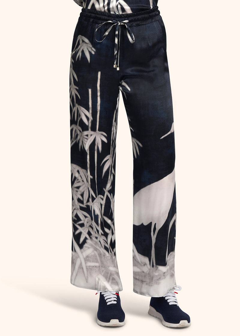 Kiton PANTALONI SETA D48122K0978C13 Outlet