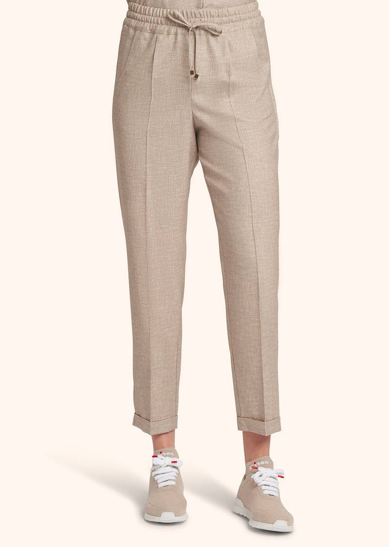 Kiton PANTALONI LANA VERGINE D37102K0627C09 Saldi