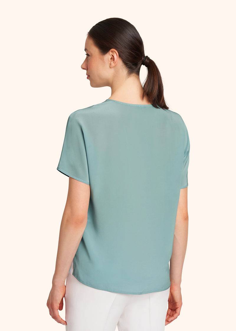 Kiton T-SHIRT SETA D55401K0597A25 Vendita Calda