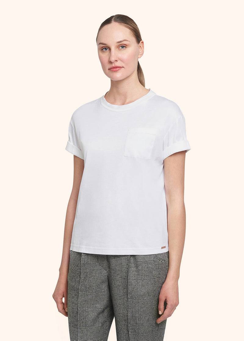Kiton T-SHIRT COTONE D55426H0805101 Vendite Flash