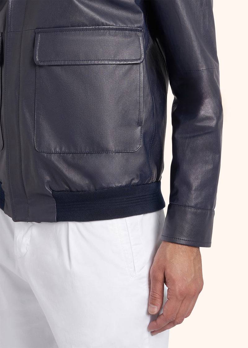 Kiton GIUBBOTTO LAMBSKIN UW1806V0824C15 Qualità Garantita