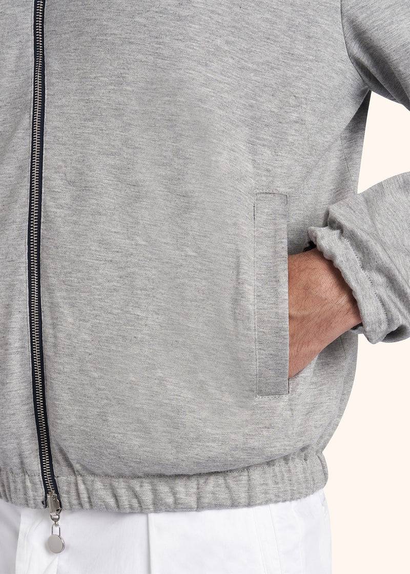 Kiton GIUBBOTTO POLIESTERE UW1731V0834C04 Negozi Online