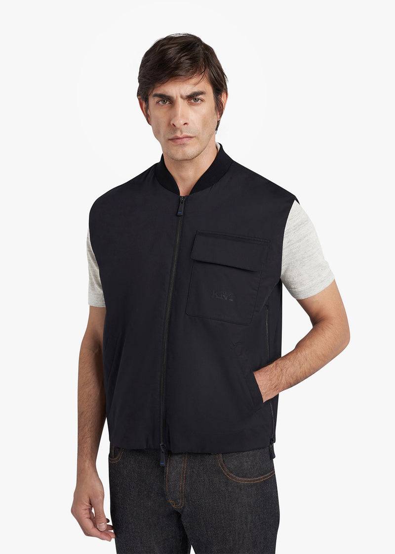 Kiton GIUBBOTTO SMANICATO COTONE UGKN060K0705D02 In Vendita