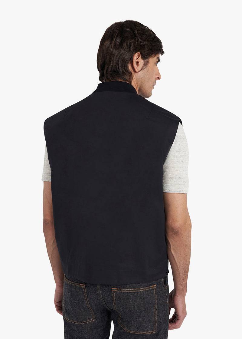 Kiton GIUBBOTTO SMANICATO COTONE UGKN060K0705D02 In Vendita
