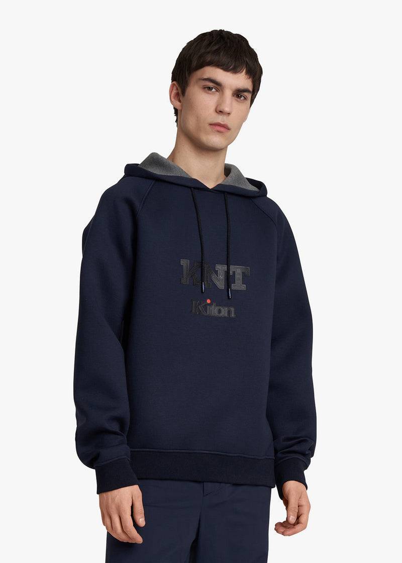 Kiton FELPA C/CAPPUCCIO Viscosa UMM021401 Vendita Economica