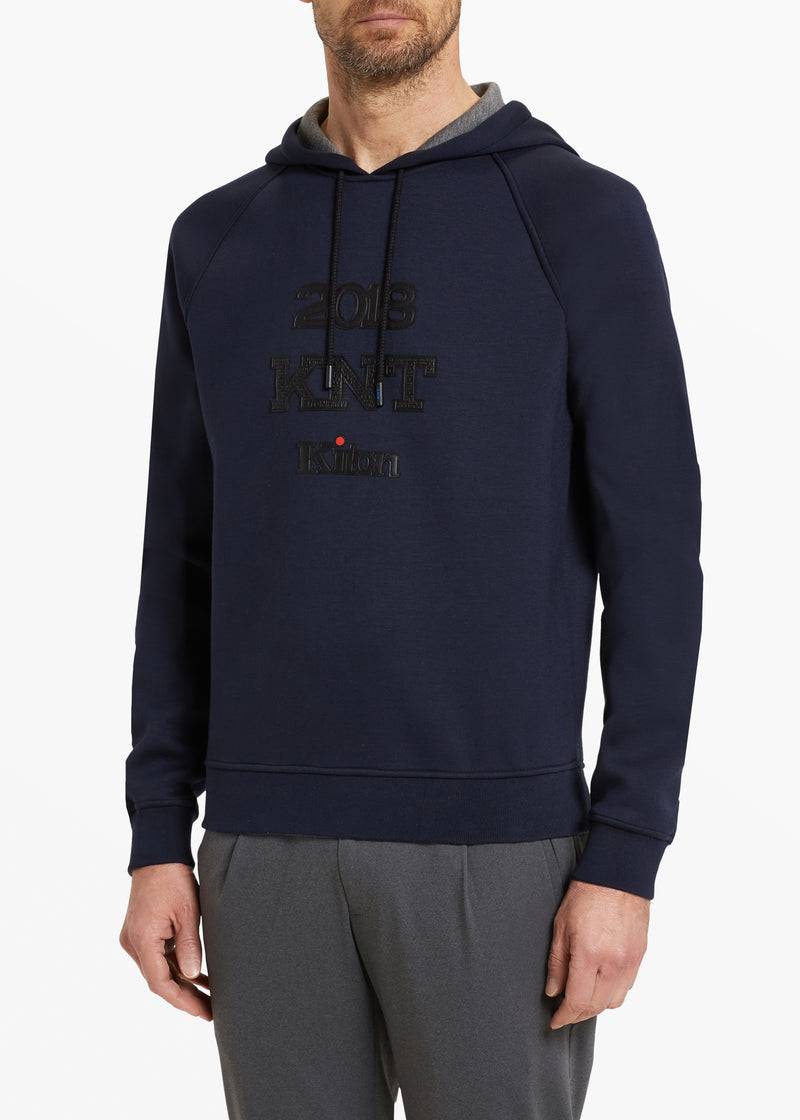 Kiton FELPA C/CAPPUCCIO VISCOSA UMM011602 Saldi Di Fabbrica