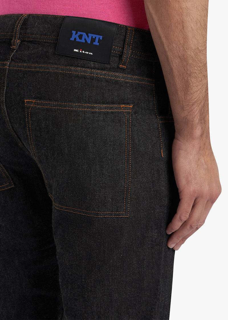 Kiton PANTALONI COTONE UPKN029K0702D03 In Saldo
