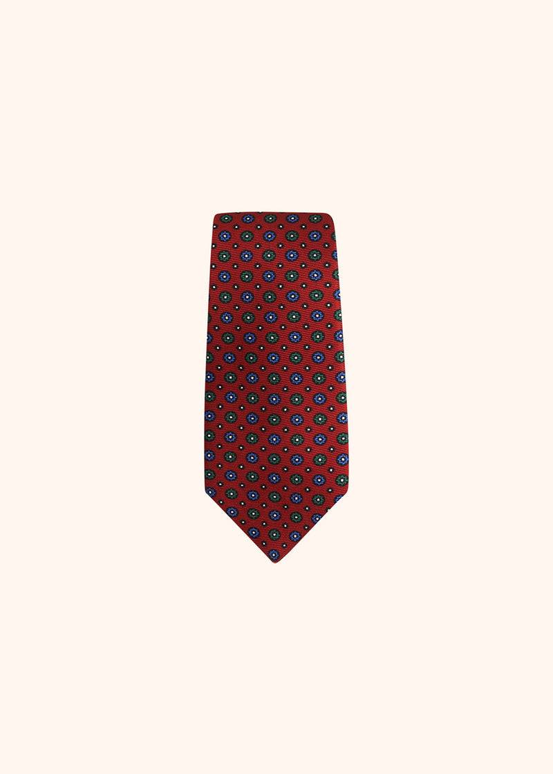 Kiton CRAVATTA Seta UCRVKRC01H5308 Nuova