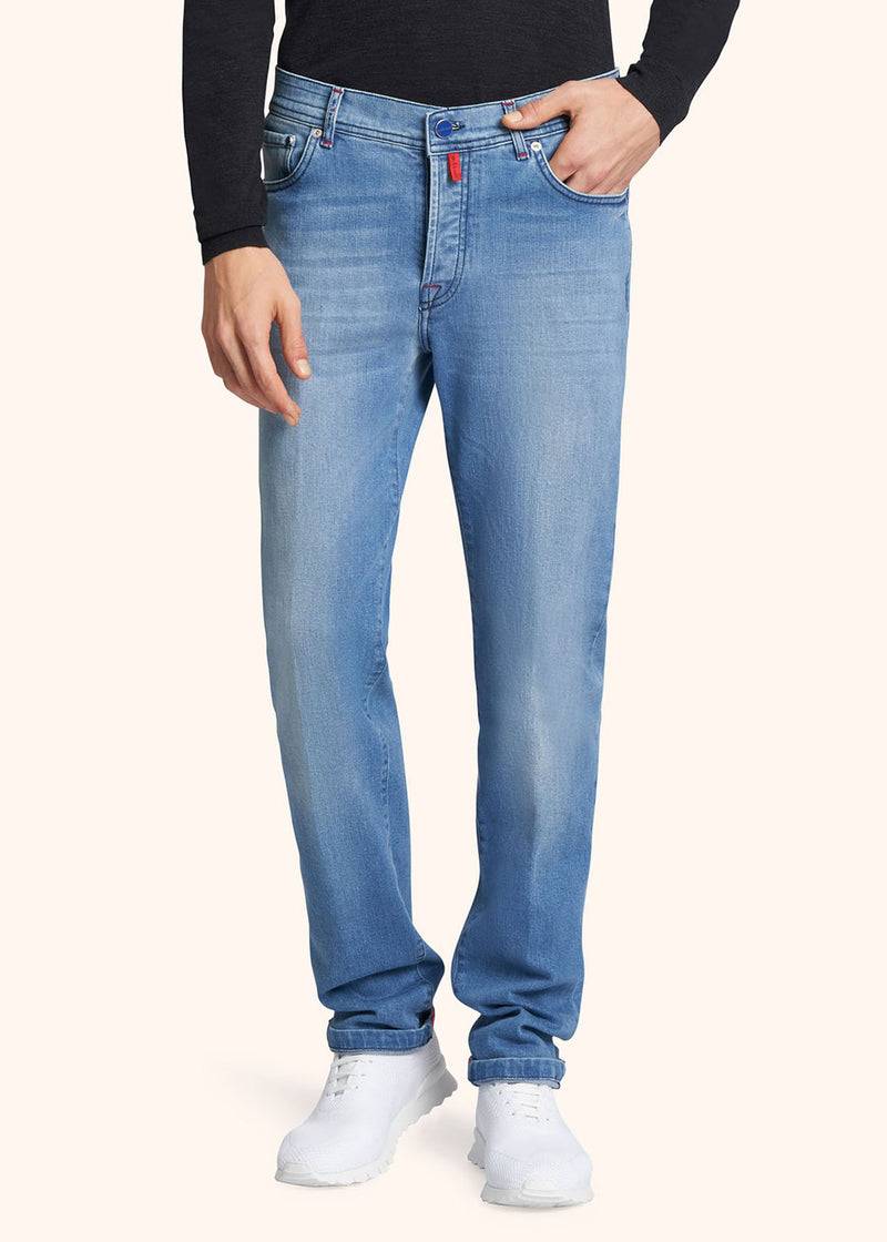 Kiton PANTALONI COTONE UPNJSMJ0763A01 Offerta per la Festa della Mamma