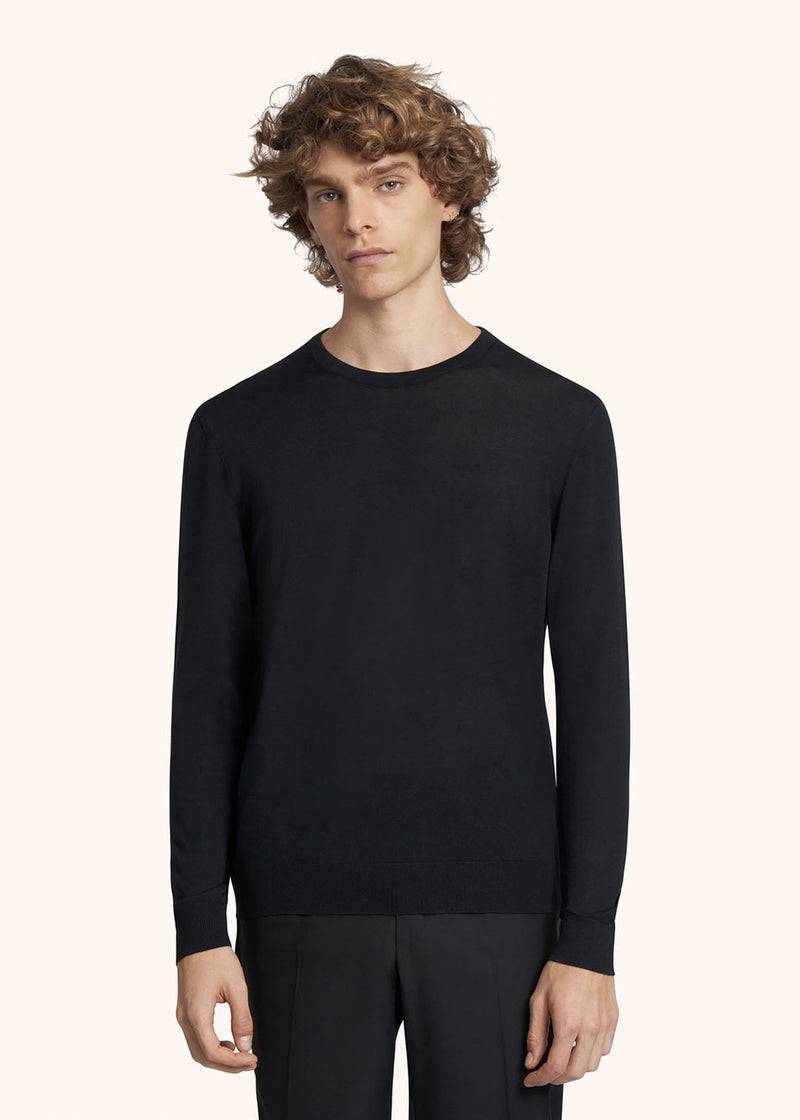 Kiton MAGLIA GIROCOLLO LANA UK863K5 Latest fashion