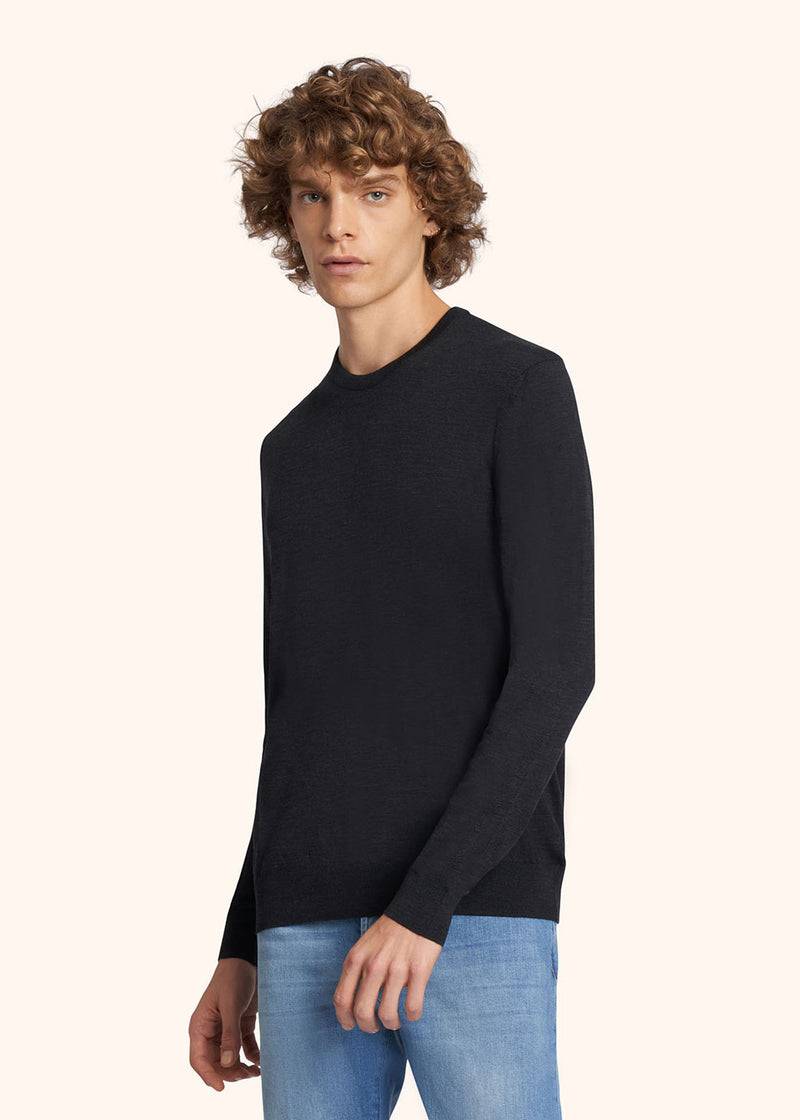 Kiton MAGLIA GIROCOLLO LANA UK8631015 Online Outlet