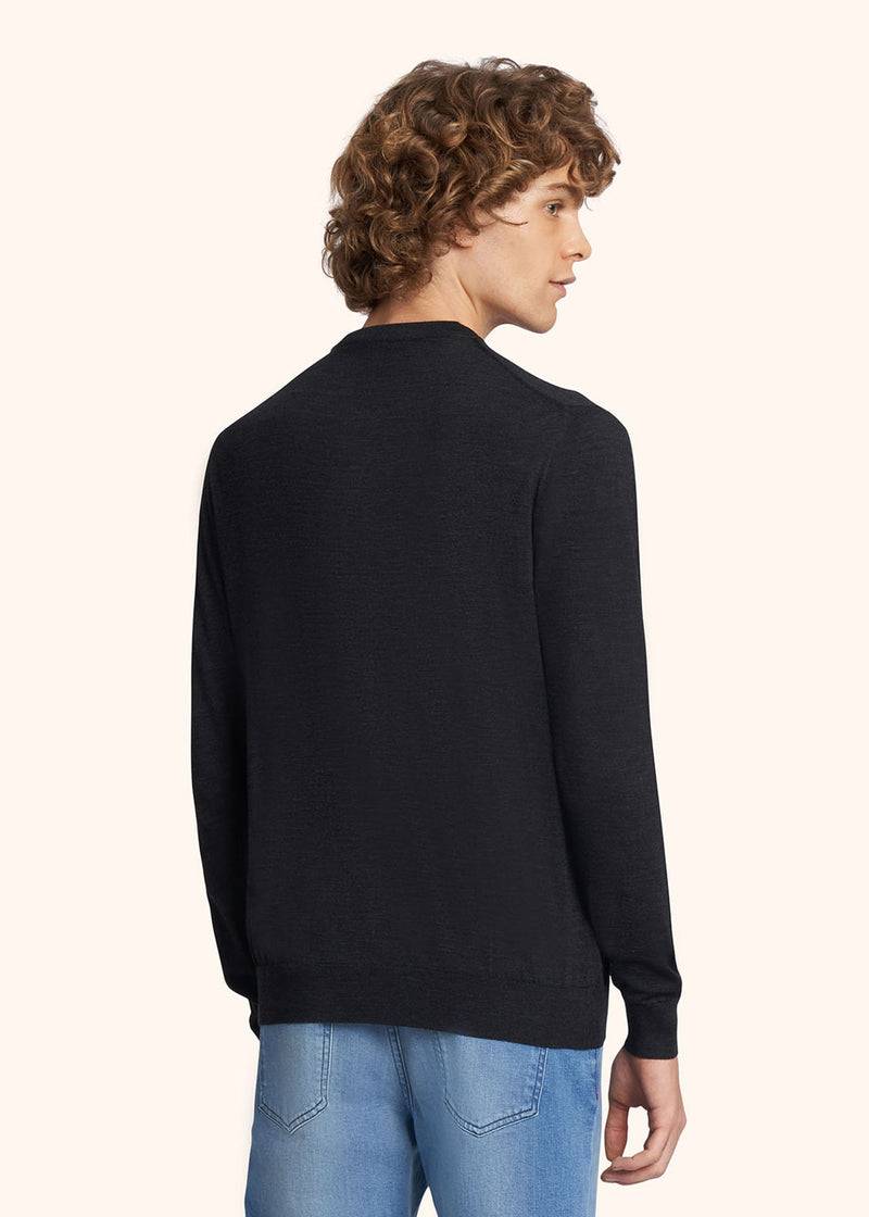 Kiton MAGLIA GIROCOLLO LANA UK8631015 Online Outlet