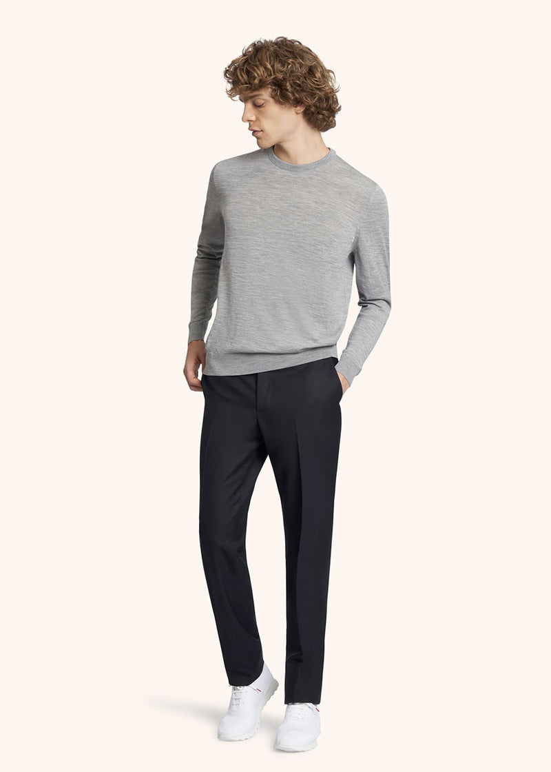 Kiton MAGLIA GIROCOLLO LANA UK8631000 Offerta temporanea