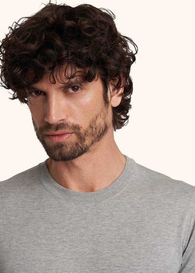 Kiton MAGLIA GIROCOLLO Cotone UK31MUE22K283 Nuovi prodotti