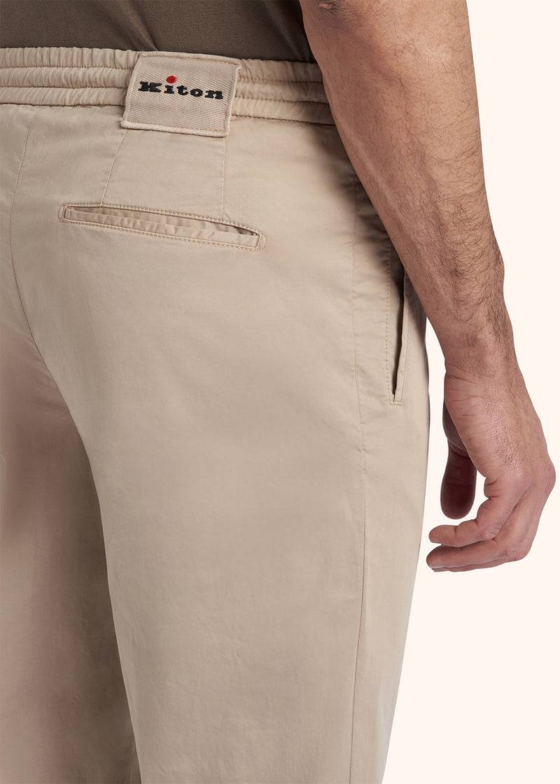 Kiton PANTALONI COTONE UP1LACK0600D02 Offerte stagionali