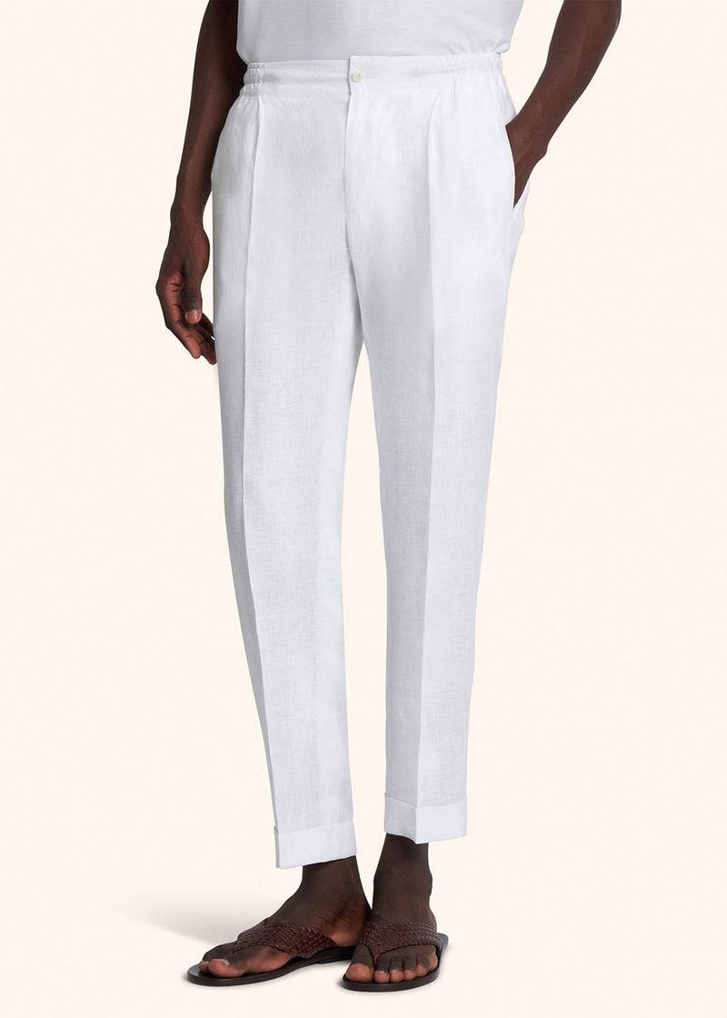 Kiton PANTALONI LINO UPN01H0883801 Offerte giornaliere