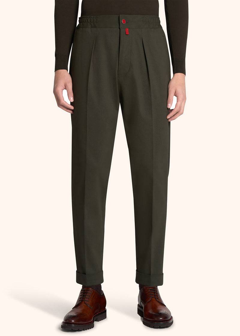 Kiton PANTALONI COTONE UP1LACK0171B03 Offerte speciali