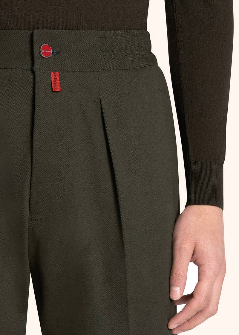 Kiton PANTALONI COTONE UP1LACK0171B03 Offerte speciali