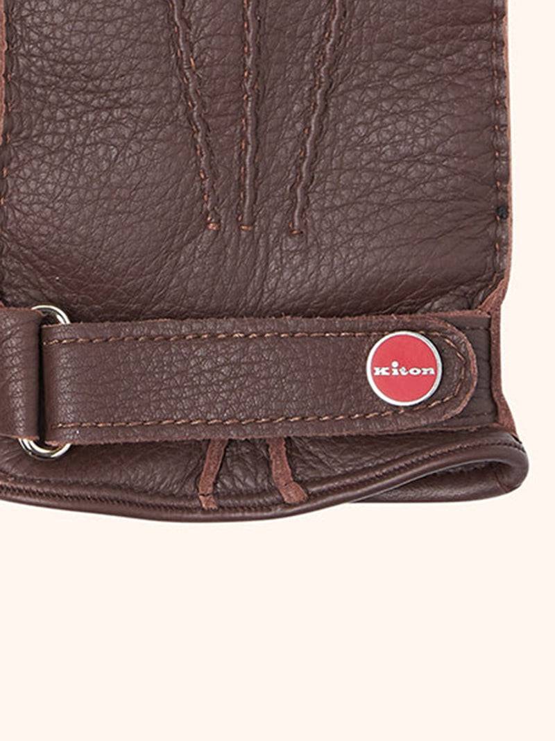 Kiton GUANTI Deerskin UGU023X0295A03 Solo un giorno rimasto