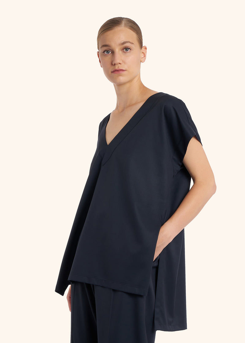 Kiton CAMICIA Lana Vergine D53423K0102402 In Linea