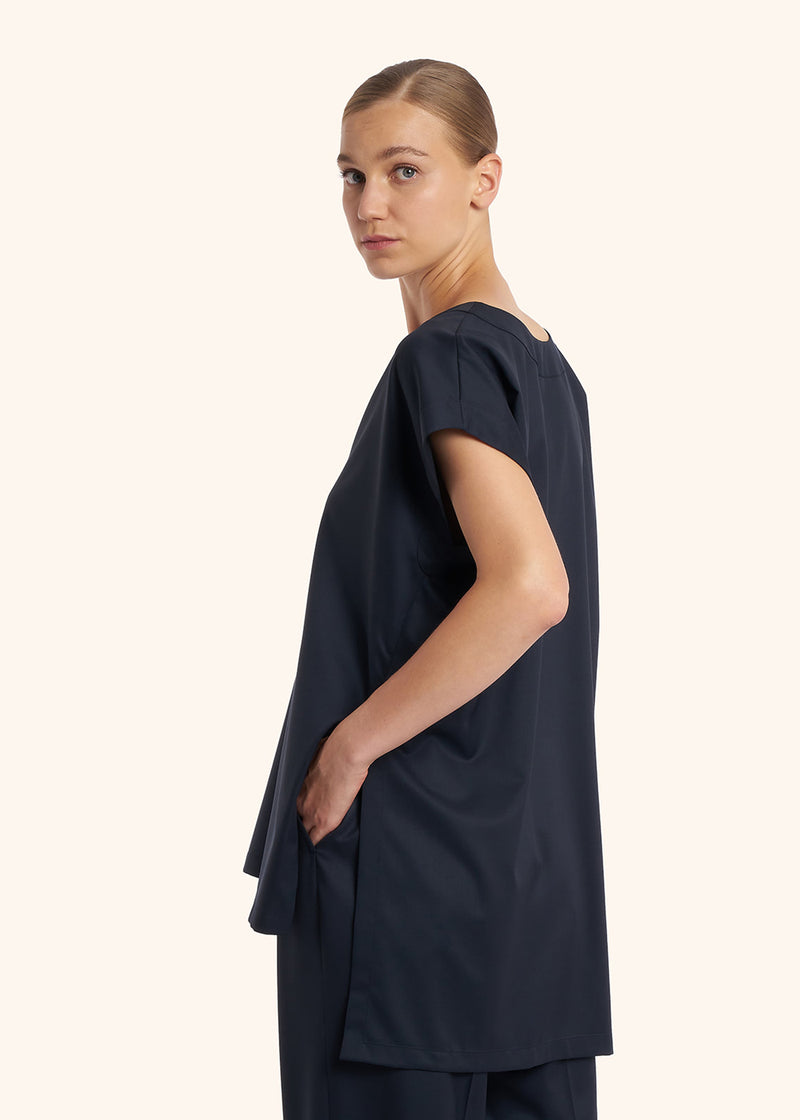 Kiton CAMICIA Lana Vergine D53423K0102402 In Linea