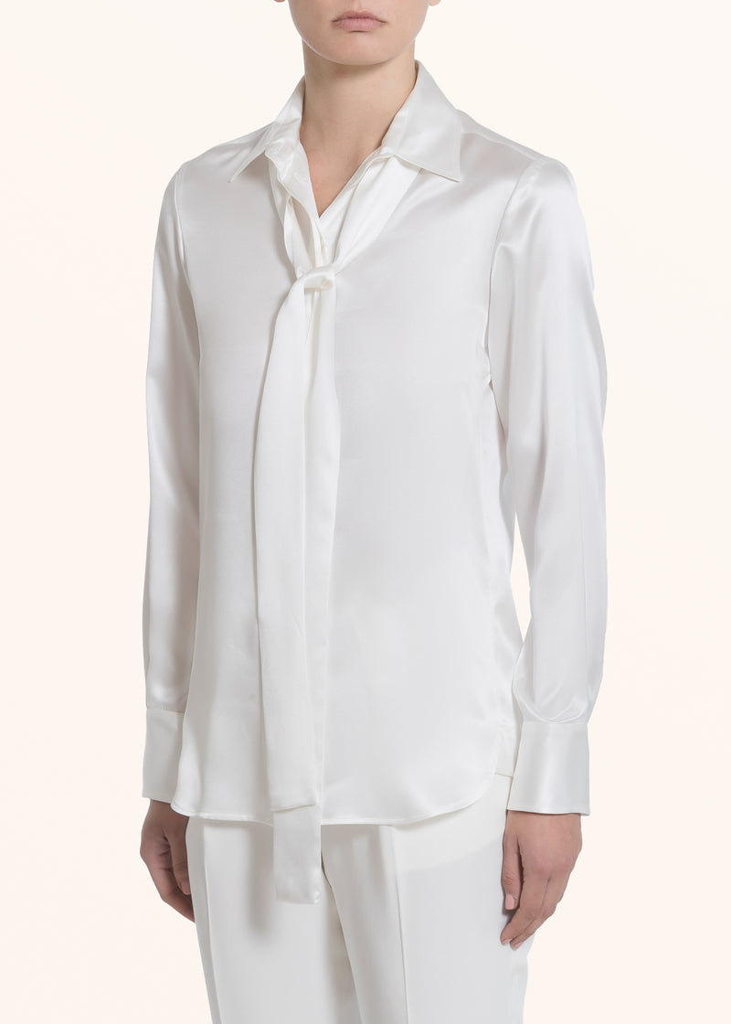 Kiton CAMICIA Seta D48407K0333727 Nuovo