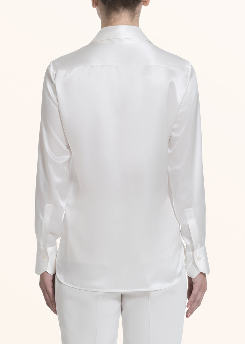 Kiton CAMICIA Seta D48407K0333727 Nuovo