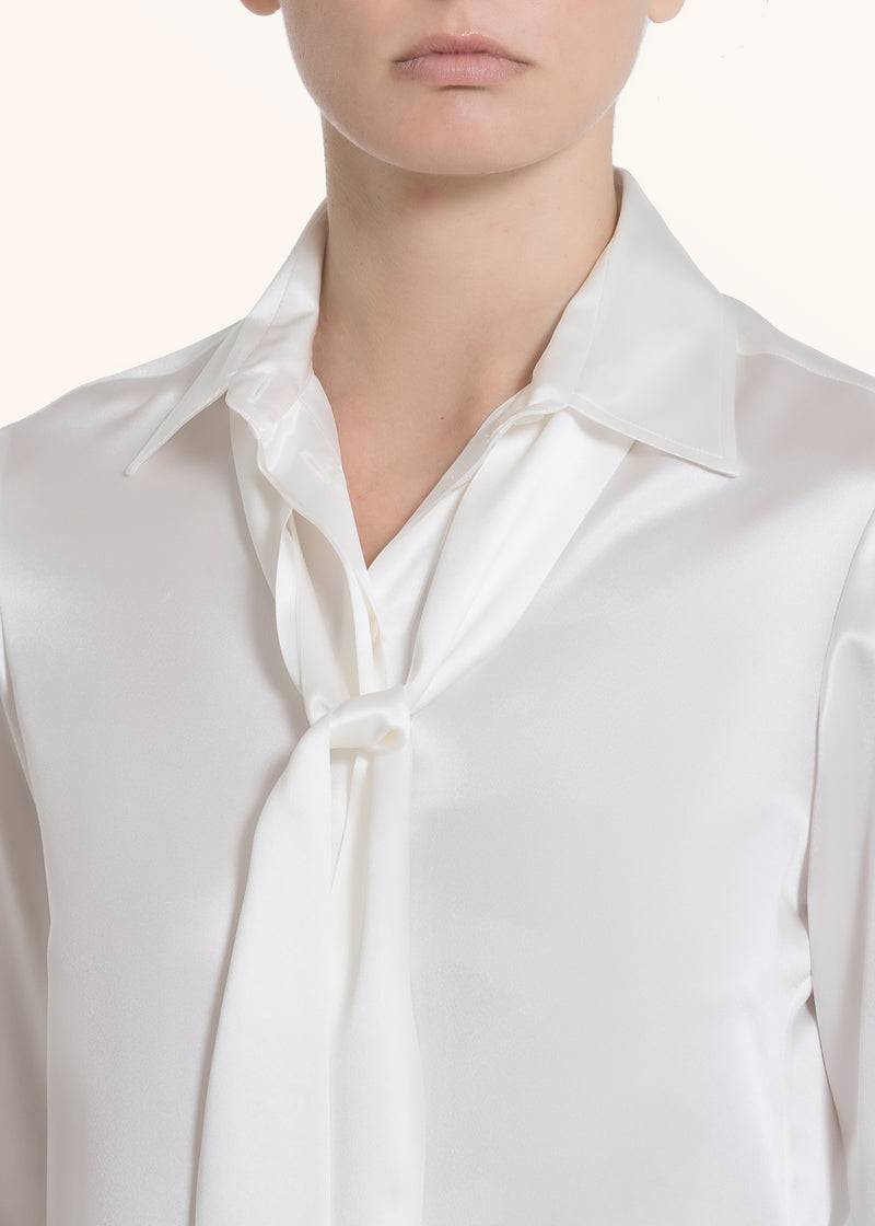 Kiton CAMICIA Seta D48407K0333727 Nuovo