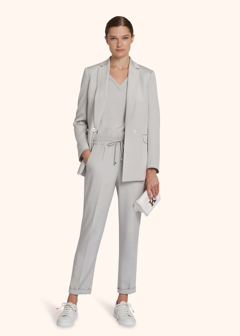 Kiton GIACCA Seta D55503K0977A05 Pezzi Unici