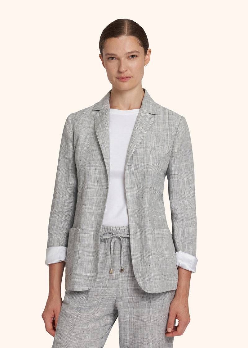 Kiton GIACCA Lino D48539FK0942B02 Negozi Online
