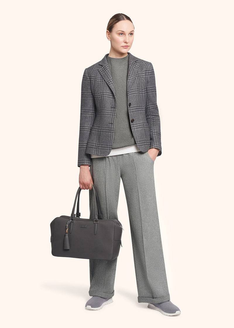 Kiton PANTALONI CASHMERE D56106K0179C03 Consegna Veloce