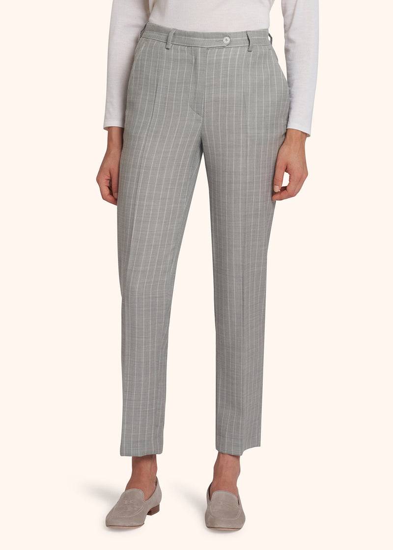 Kiton PANTALONI Lana D48125K0944B01 Sottocosto