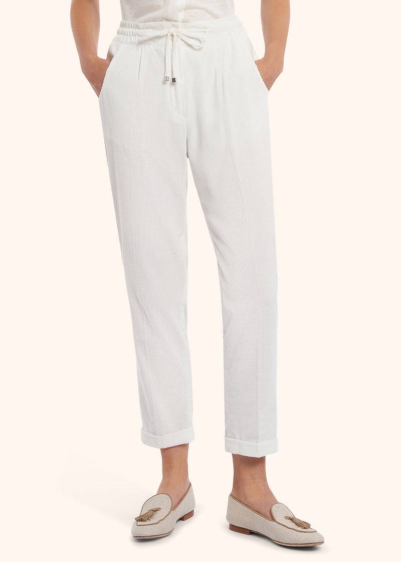 Kiton PANTALONI Cotone D53116J0306A02 Convenienza