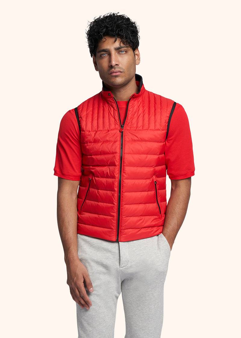 Kiton GILET POLIAMMIDE/NYLON UW1472YB900704 Saldi Di Fabbrica