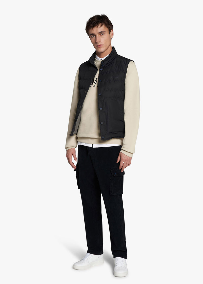 Kiton GIUBBOTTO SMANICATO POLIESTERE UGKN044YC400205 Flash Sale