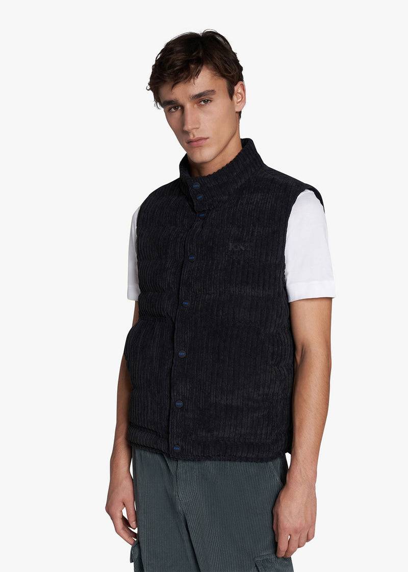 Kiton GIUBBOTTO SMANICATO POLIESTERE UGKN044YC400005 Shopping online