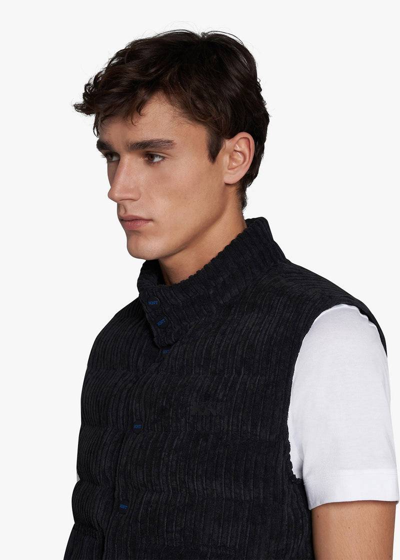 Kiton GIUBBOTTO SMANICATO POLIESTERE UGKN044YC400005 Shopping online