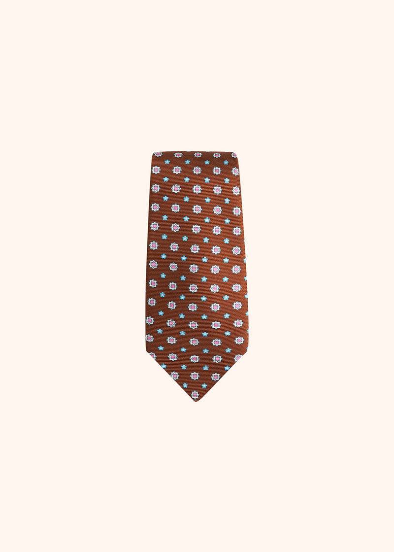 Kiton CRAVATTA Seta UCRVKRC01H2310 Smaltimento dello stoccaggio