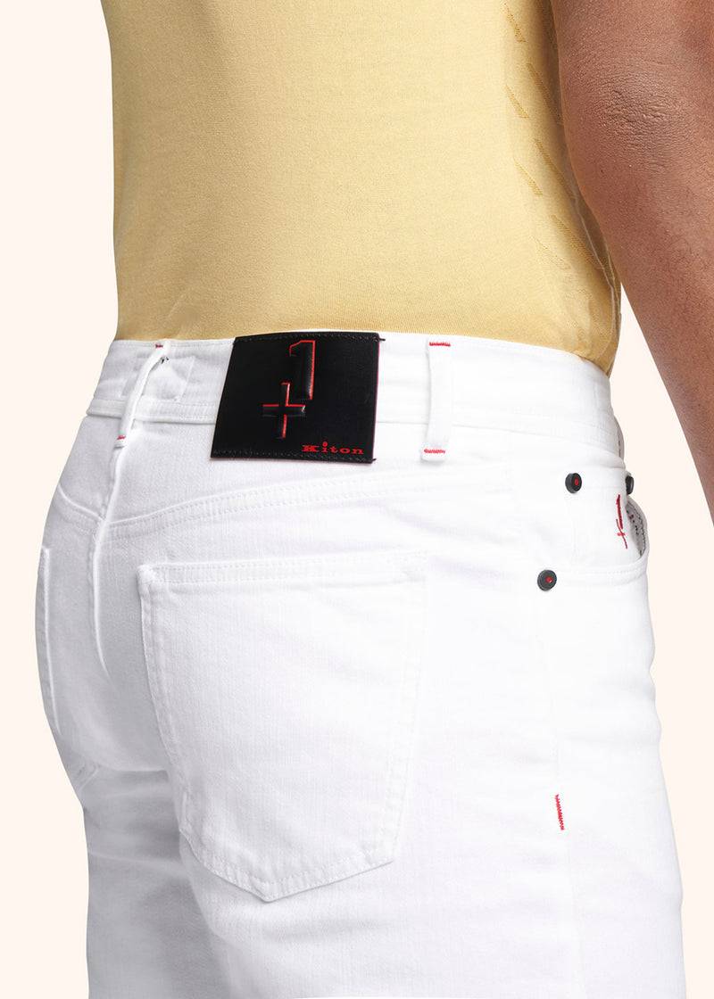 Kiton PANTALONI ULTRA SLIM Cotone UPNJSM2J0750B16 Comprane uno, ottenene uno gratis