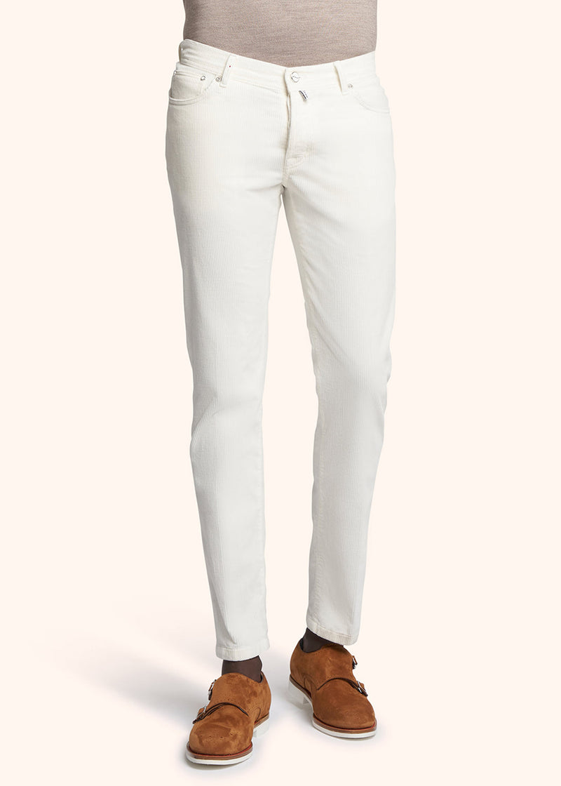 Kiton PANTALONI Cotone UPNJSJ0732B13 Offerte giornaliere
