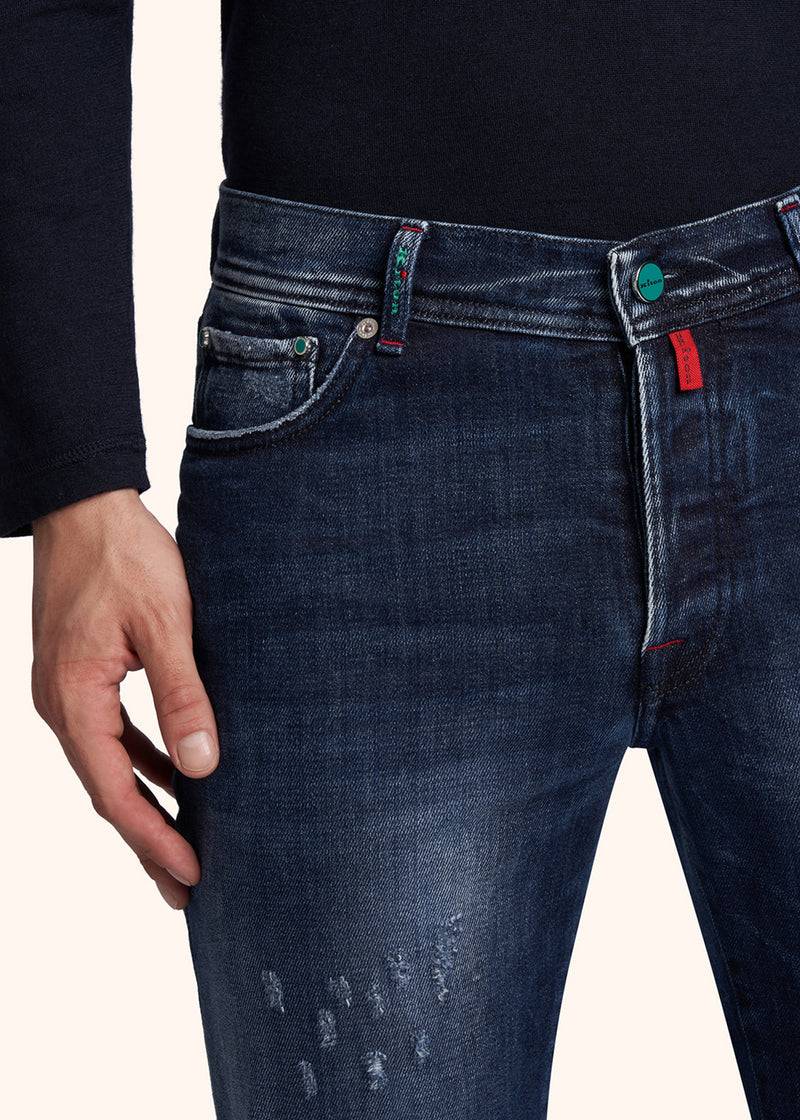 Kiton PANTALONI Cotone UPNJSMJ0325B02 Enormi risparmi