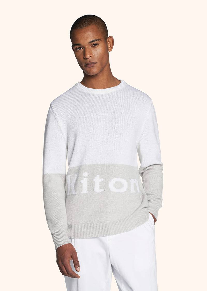 Kiton MAGLIA GIROCOLLO Cashmere UK1309W21V131 Ultimi tre giorni