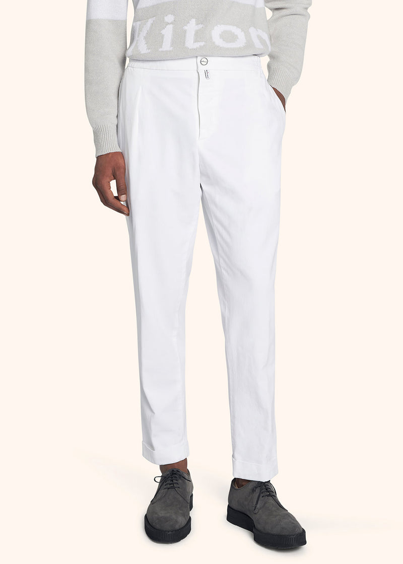 Kiton PANTALONI Lyocell UFP1LACJ0344A02 Only for today