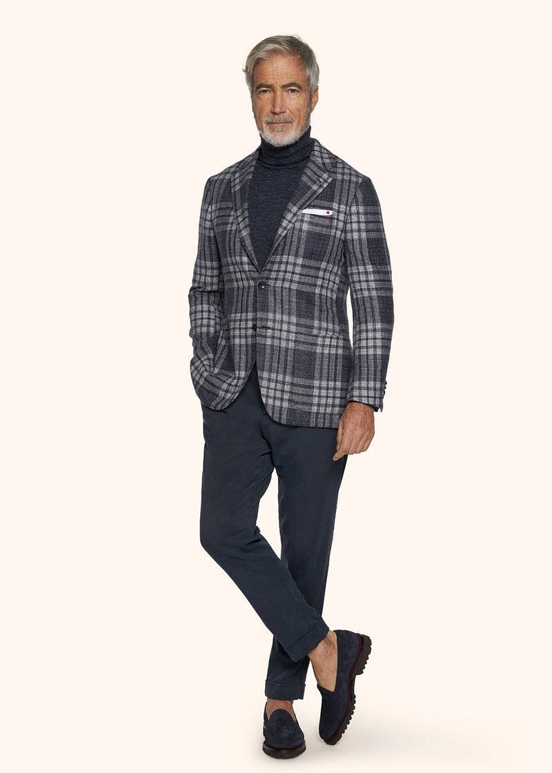Kiton PANTALONI Lyocell UFP1LACJ0314A12 Sostegno trimestrale