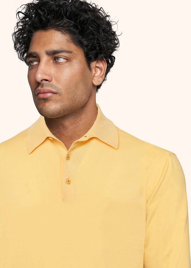 Kiton POLO ML COTONE UK33LE23K158 Super sconto