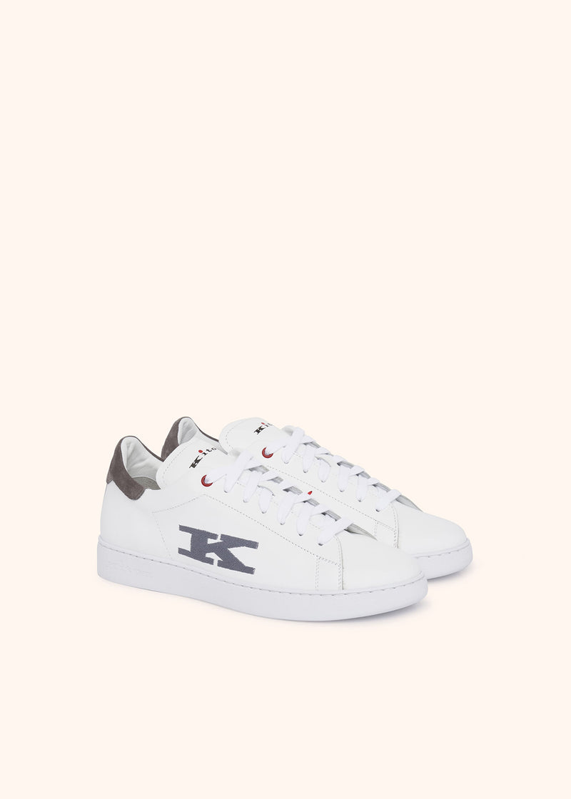 Kiton SCARPA SNEAKERS CALFSKIN USSN001XB601903 In vendita