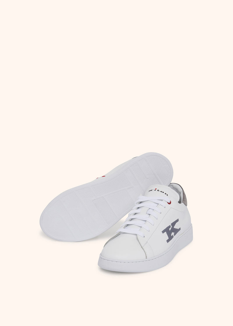 Kiton SCARPA SNEAKERS CALFSKIN USSN001XB601903 In vendita