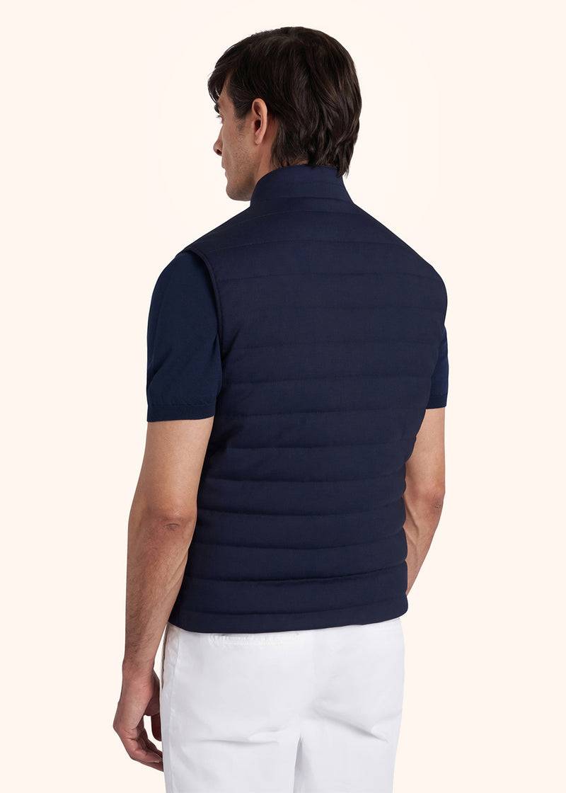 Kiton GIUBBOTTO SMANICATO LANA VERGINE UW1723K0638C05 Convenienza
