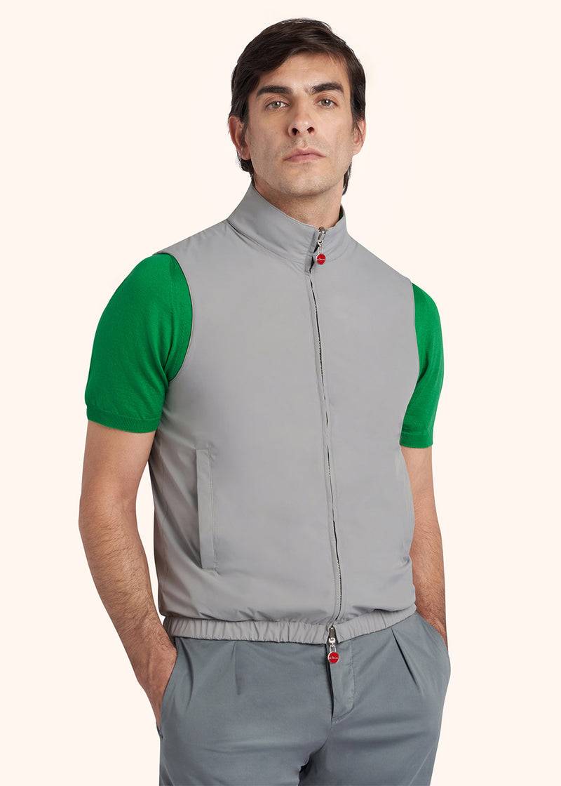 Kiton GIUBBOTTO SMANICATO POLIESTERE UW1730V0834C03 Novità